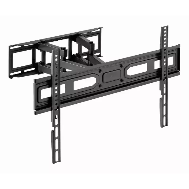 Gembird WM-80ST-03 televizoriaus laikiklis ant sienos, pakreipiamas ir sukamas, 37-80 colių, 40 kg, juodos spalvos
