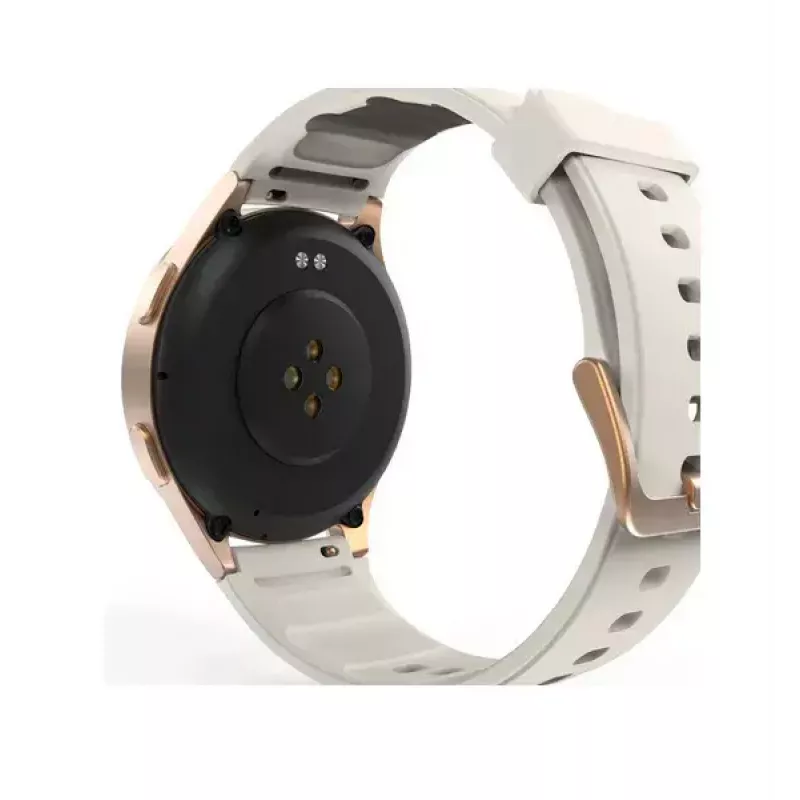Hama Smartwatch 8900 3,3 cm (1,3 colio) AMOLED 42 mm Skaitmeninis 466 x 466 pikseliai Liečiamas ekranas Auksinis GPS (palydovas)
