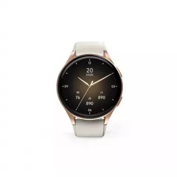 Hama Smartwatch 8900 3,3 cm (1,3 colio) AMOLED 42 mm Skaitmeninis 466 x 466 pikseliai Liečiamas ekranas Auksinis GPS (palydovas)