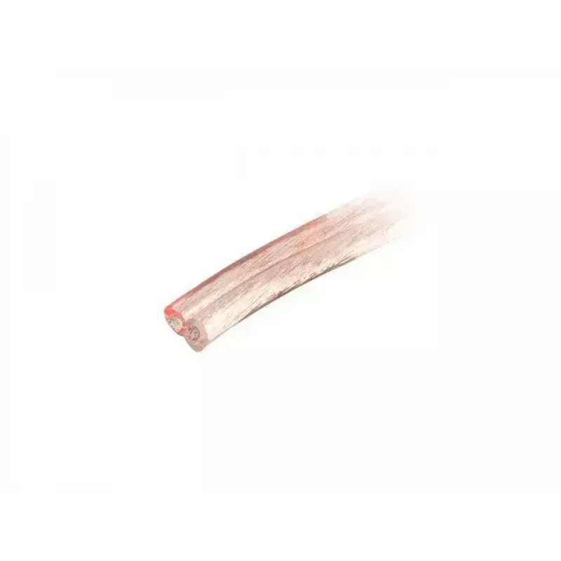 Garsiakalbio kabelis LANBERG SC-2X10-10CC-1000-TR 2x1,0 mm² 100 m permatomas