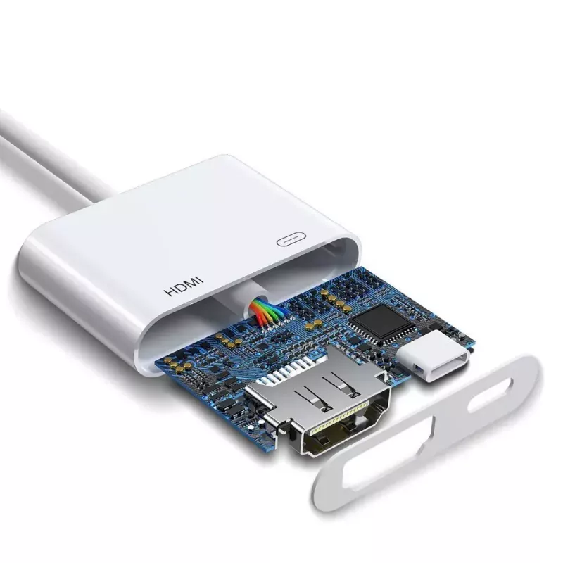 Lightning į HDMI adapteris Joyroom S-H141 — Lightning (Apple) į HDMI FullHD 1080p 60Hz, baltas
