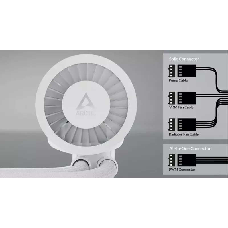 ARCTIC Liquid Freezer III 240 A-RGB - Daugiaplatformis CPU vandens aušintuvas su A-RGB apšvietimu