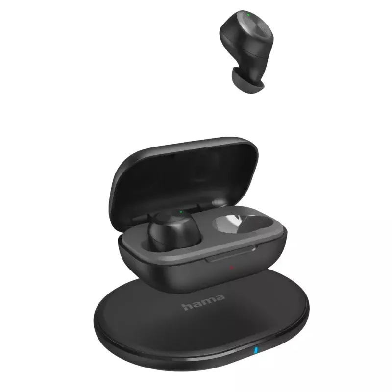 Hama Passion Chop belaidės ausinės TWS į ausis skambučiams/muzikai USB-C Bluetooth juodos, pilkos