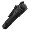 Rankinis žibintuvėlis Nitecore MT2A Pro – LED, įmontuota ličio baterija, USB įkrovimas, 50 lm, aliuminis, IP68, 142,8 mm, 40 g, juodas
