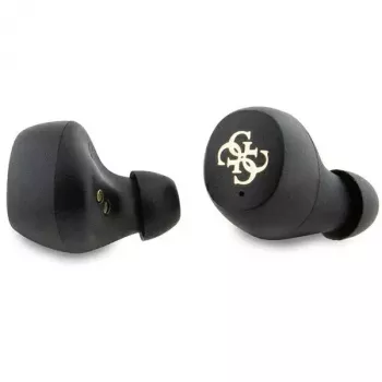 Belaidės ausinės Guess GUTWSP4EGP TWS Bluetooth + ENC Dock Rožinės