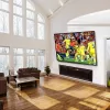 Techly ICA-PLB-890 sieninis laikiklis TV LED LCD 42-80 colių, juodas, pasukamas