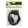 Serijinis kabelis Techly IDATA-USB2-SER-1 Juodas 1,5 m USB A tipo DB-9