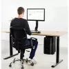 Techly ICA-CS 66 laikiklis kompiuteriui po stalu, juodas