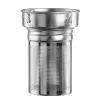 Gertuvė Xavax 00181598 – 450 ml borosilikatinis stiklas su silikoniniu gaubtu, mėlyna skaidri