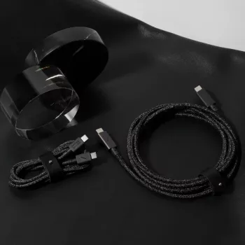 Native Union Belt USB-C į USB-C laidas 1,2 m Juodas
