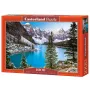 Dėlionė Castorland The Jewel of the Rockies, Kanada – 1000 detalių, peizažas, 680 mm plotis