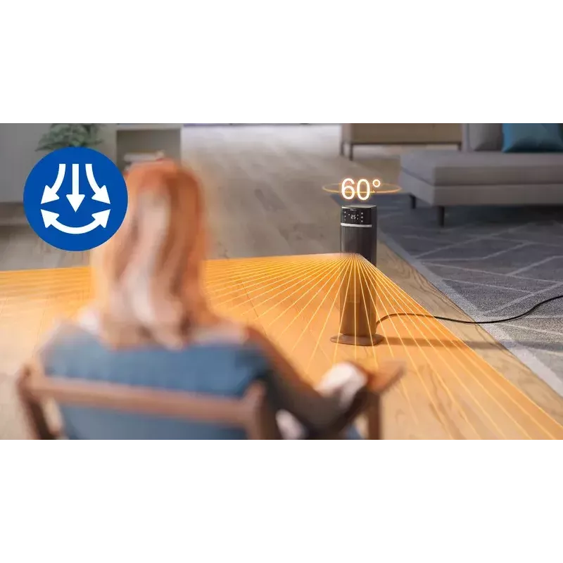 Philips 5000 serijos keraminis šildytuvas Smart Tower Ceramic Heater