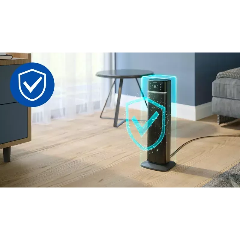 Philips 5000 serijos keraminis šildytuvas Smart Tower Ceramic Heater