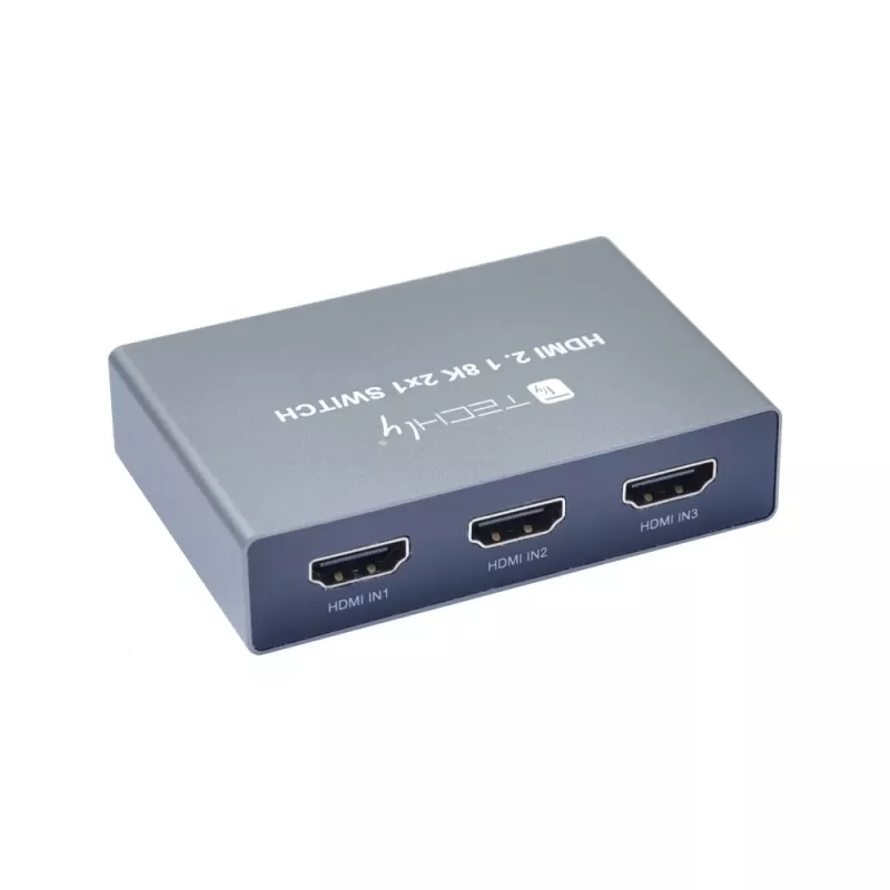 HDMI jungiklis Techly IDATA HDMI-2138KT 3 į 1, 60Hz, 2m
