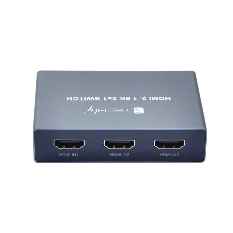 HDMI jungiklis Techly IDATA HDMI-2138KT 3 į 1, 60Hz, 2m