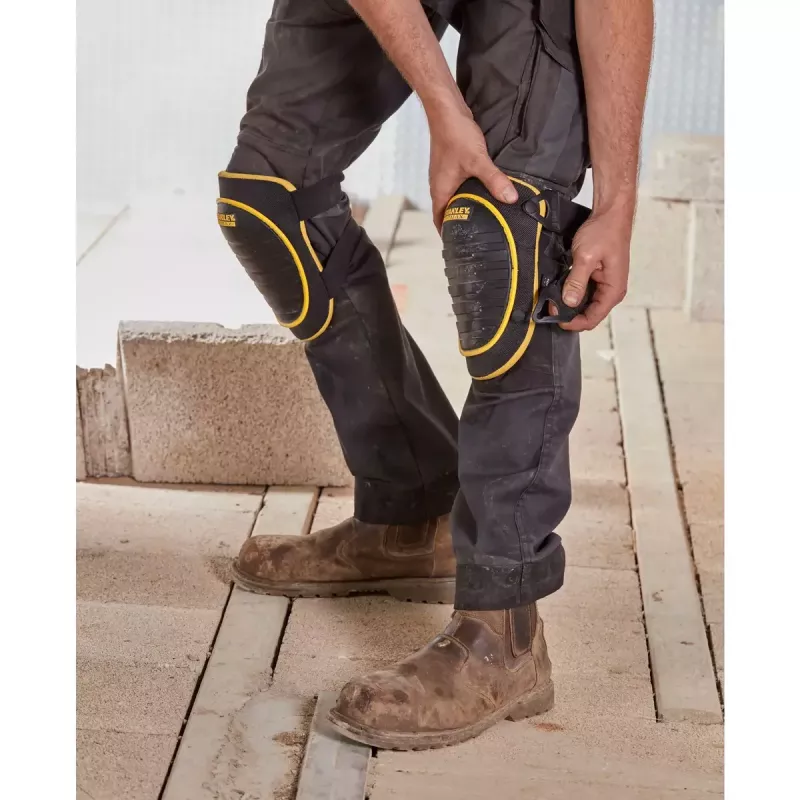 Kelių apsaugos pagalvėlės Stanley FATMAX FMST82961-1 Geltona Juoda Putplastis Plastikas Elastinis Nailonas