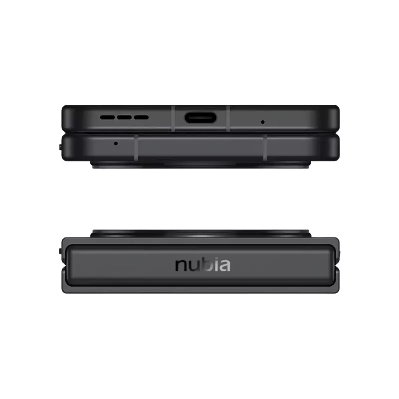 Išmanusis telefonas Nubia Flip 5G 6,9 colio 8 GB 256 GB Juoda