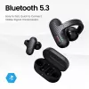 Belaidės ausinės Amazfit Up, atviro tipo, USB Type-C, Bluetooth, juodos