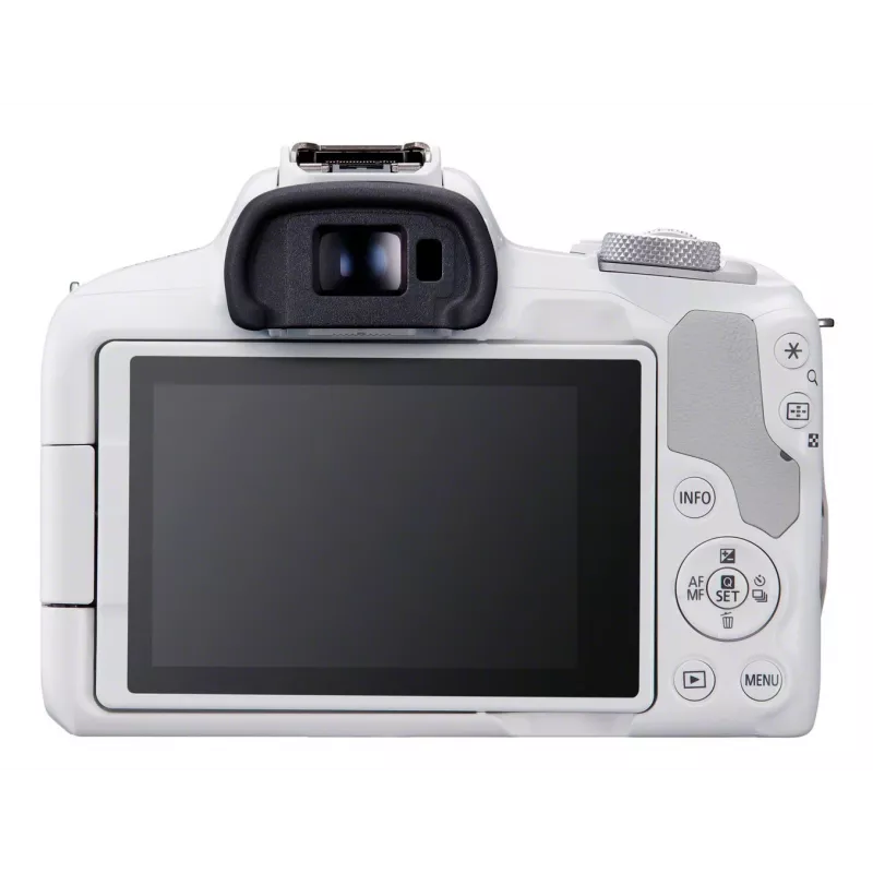 Veidrodinė kamera Canon EOS R50 balta 24,2 MP 4K Ultra HD