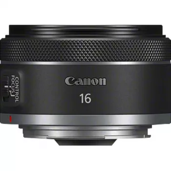 Canon RF 16 mm f/2.8 STM itin plataus kampo objektyvas juodas