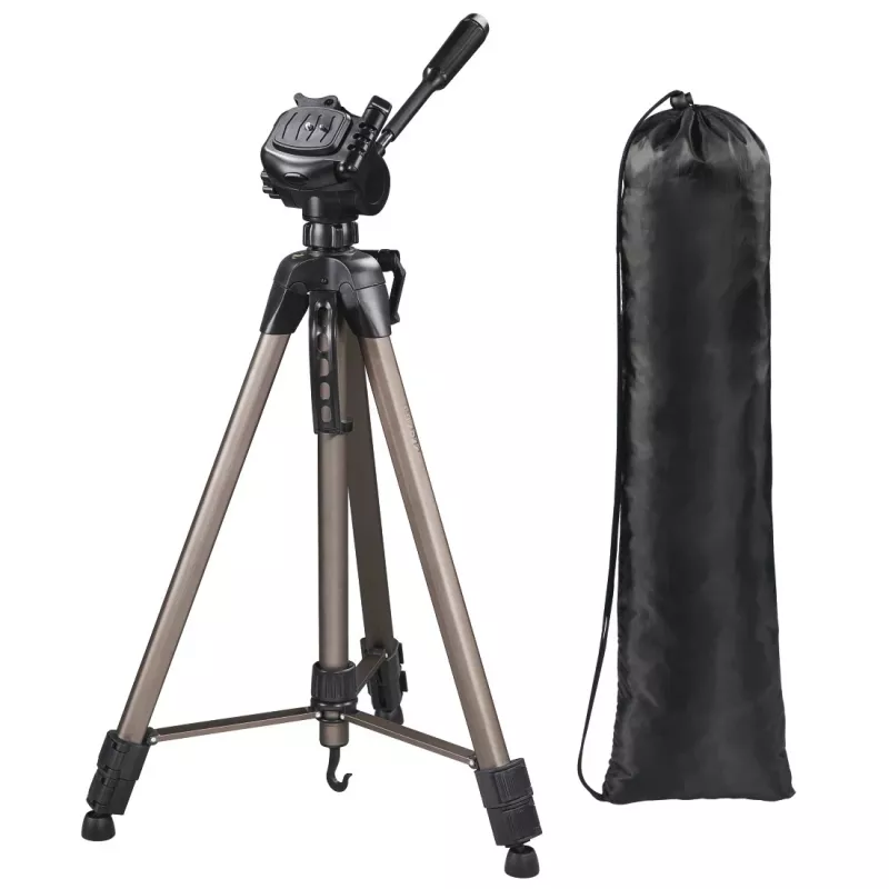 Hama 00004163 trikojis skaitmeniniams ir juostiniams fotoaparatams, 3 kojos, juoda, sidabrinė