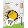 Panardintuvas Adler AD 4616 – rankinis blenderis, 500 W, 2 greičiai, nerūdijančio plieno peiliai, baltas