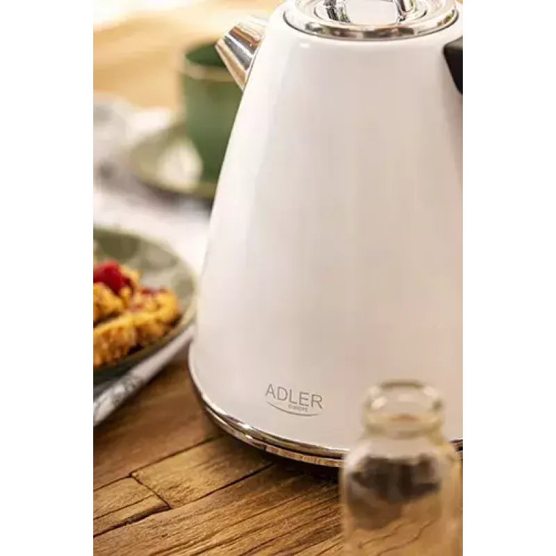 Elektrinis virdulys Adler AD 1343 1,7 l 2200 W Baltas