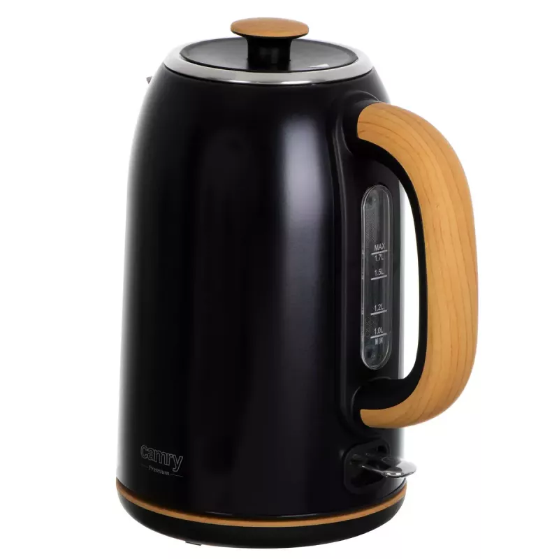Elektrinis virdulys Adler 1,7 L 2200 W Juodas