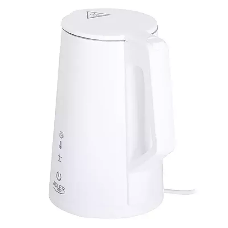 Elektrinis virdulys Adler 1.7 L 1850 W Baltas
