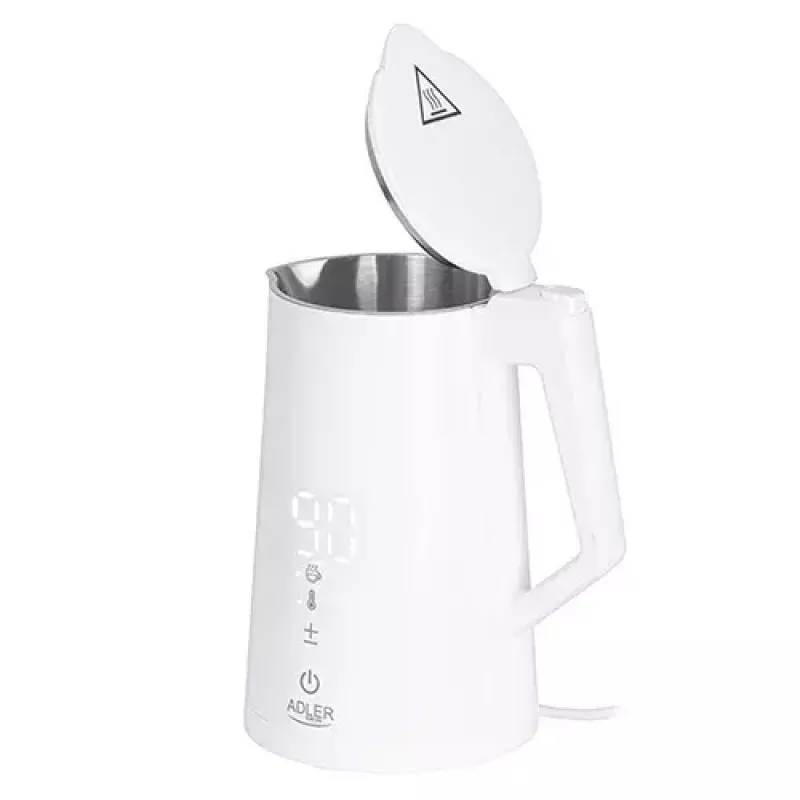 Elektrinis virdulys Adler 1.7 L 1850 W Baltas