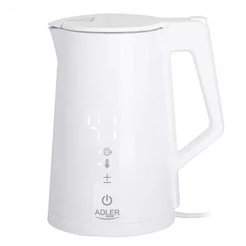 Elektrinis virdulys Adler 1.7 L 1850 W Baltas