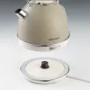 Ariete 2877 Virdulys Vintage, 1,7L, Belaidis, Smėlio spalvos, 1.7 L, 2000 W, Smėlio spalvos, Vandens lygio indikatorius, Belaidis, Filtras