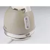 Ariete 2877 Virdulys Vintage, 1,7L, Belaidis, Smėlio spalvos, 1.7 L, 2000 W, Smėlio spalvos, Vandens lygio indikatorius, Belaidis, Filtras
