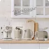 Ariete 2877 Virdulys Vintage, 1,7L, Belaidis, Smėlio spalvos, 1.7 L, 2000 W, Smėlio spalvos, Vandens lygio indikatorius, Belaidis, Filtras