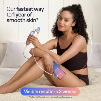 Braun Silk-Expert Pro IPL PL7253 Intensyvi šviesos impulsų (IPL) epiliatorius Rožinis auksas, Balta