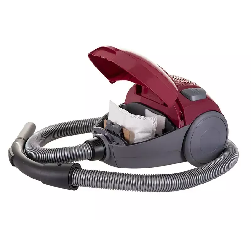 Sausas dulkių siurblys LAFE 46412, 800 W, teleskopinis vamzdis, 6 m veikimo spindulys, bordo
