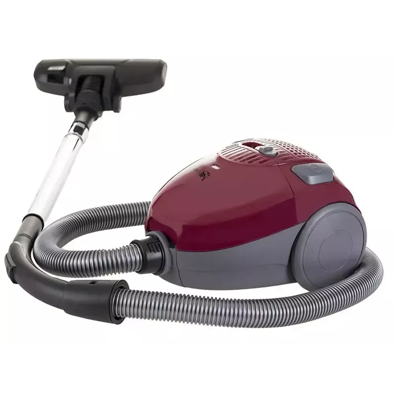 Sausas dulkių siurblys LAFE 46412, 800 W, teleskopinis vamzdis, 6 m veikimo spindulys, bordo