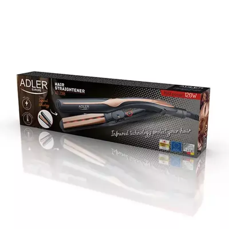Tiesintuvas Adler AD 2318 Šiltas Juodas Koralas 120 W