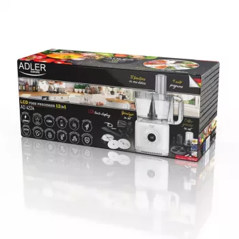Virtuvinis kombainas Adler AD 4224 1000 W 3,5 L juodas baltas