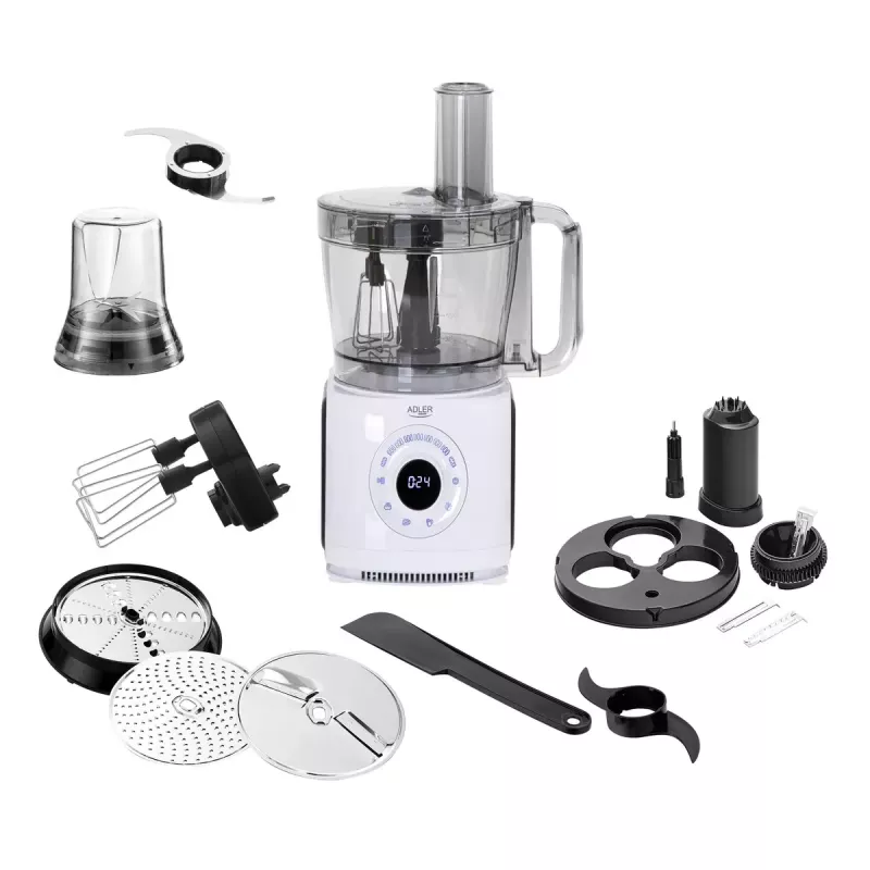 Virtuvinis kombainas Adler AD 4224 1000 W 3,5 L juodas baltas