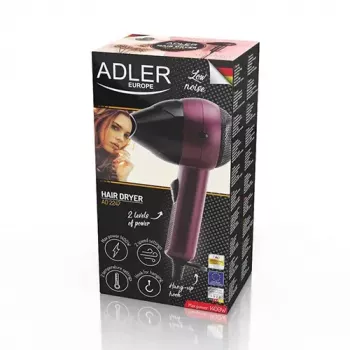 Plaukų džiovintuvas Adler AD 2247 1400 W violetinis