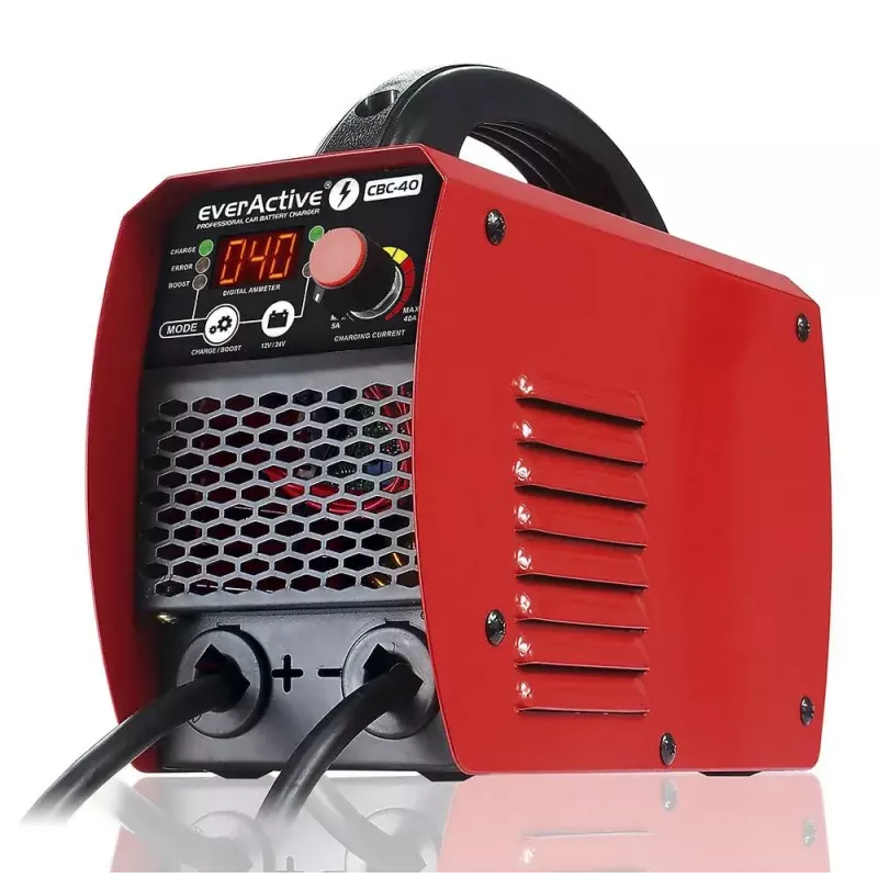 Automobilinis įkroviklis everActive CBC40 12V/24V, švino-rūgšties akumuliatorių įkroviklis