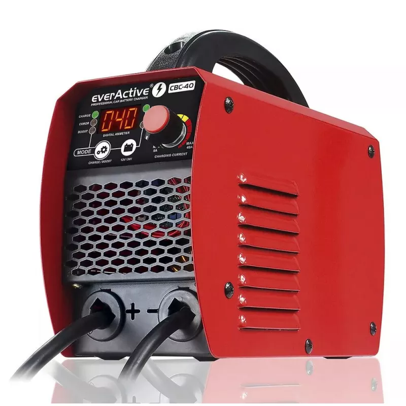 Automobilinis įkroviklis everActive CBC40 12V/24V, švino-rūgšties akumuliatorių įkroviklis
