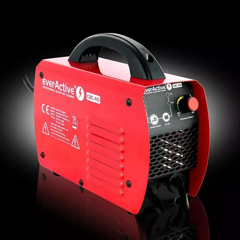 Automobilinis įkroviklis everActive CBC40 12V/24V, švino-rūgšties akumuliatorių įkroviklis
