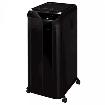 Popieriaus smulkintuvas Fellowes AutoMax 600M, mikro pjūvis, 60 dB, 23 cm, juodas