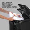 Popieriaus smulkintuvas Fellowes AutoMax 600M, mikro pjūvis, 60 dB, 23 cm, juodas