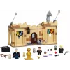 LEGO Harry Potter rinkinys Hogvartso pirmoji skraidymo pamoka 76395 su Harry ir Draco minifigūrėlėmis