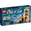 LEGO Harry Potter rinkinys Hogvartso pirmoji skraidymo pamoka 76395 su Harry ir Draco minifigūrėlėmis