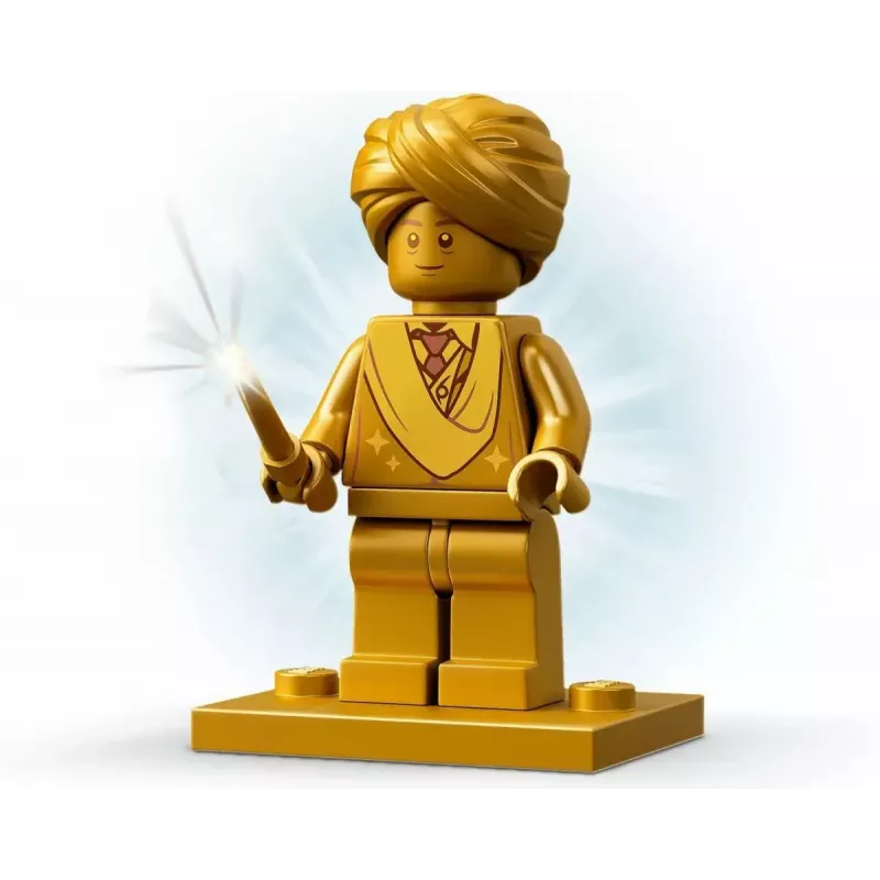 LEGO Harry Potter rinkinys Hogvartso pirmoji skraidymo pamoka 76395 su Harry ir Draco minifigūrėlėmis