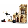 LEGO Harry Potter rinkinys Hogvartso pirmoji skraidymo pamoka 76395 su Harry ir Draco minifigūrėlėmis